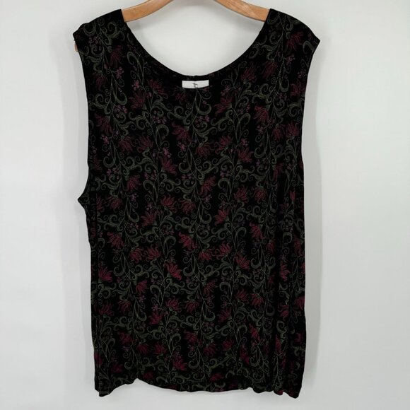 The Travel Collection 2pc set Jacket tank Size 3X plus Long Sleeve Women's - Picture 15 of 15